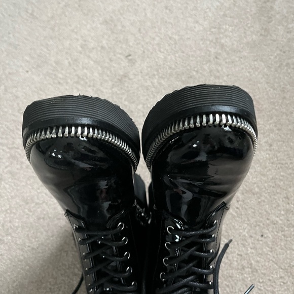 Michael Kors Black Booties worn only once excellent condition - Picture 4 of 9